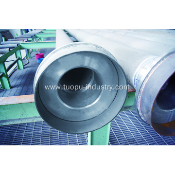 Continuous reforming tube device